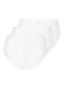 SPEIDEL Damen Midi Slip - 3er Pack bio.cotton Plus in weiß