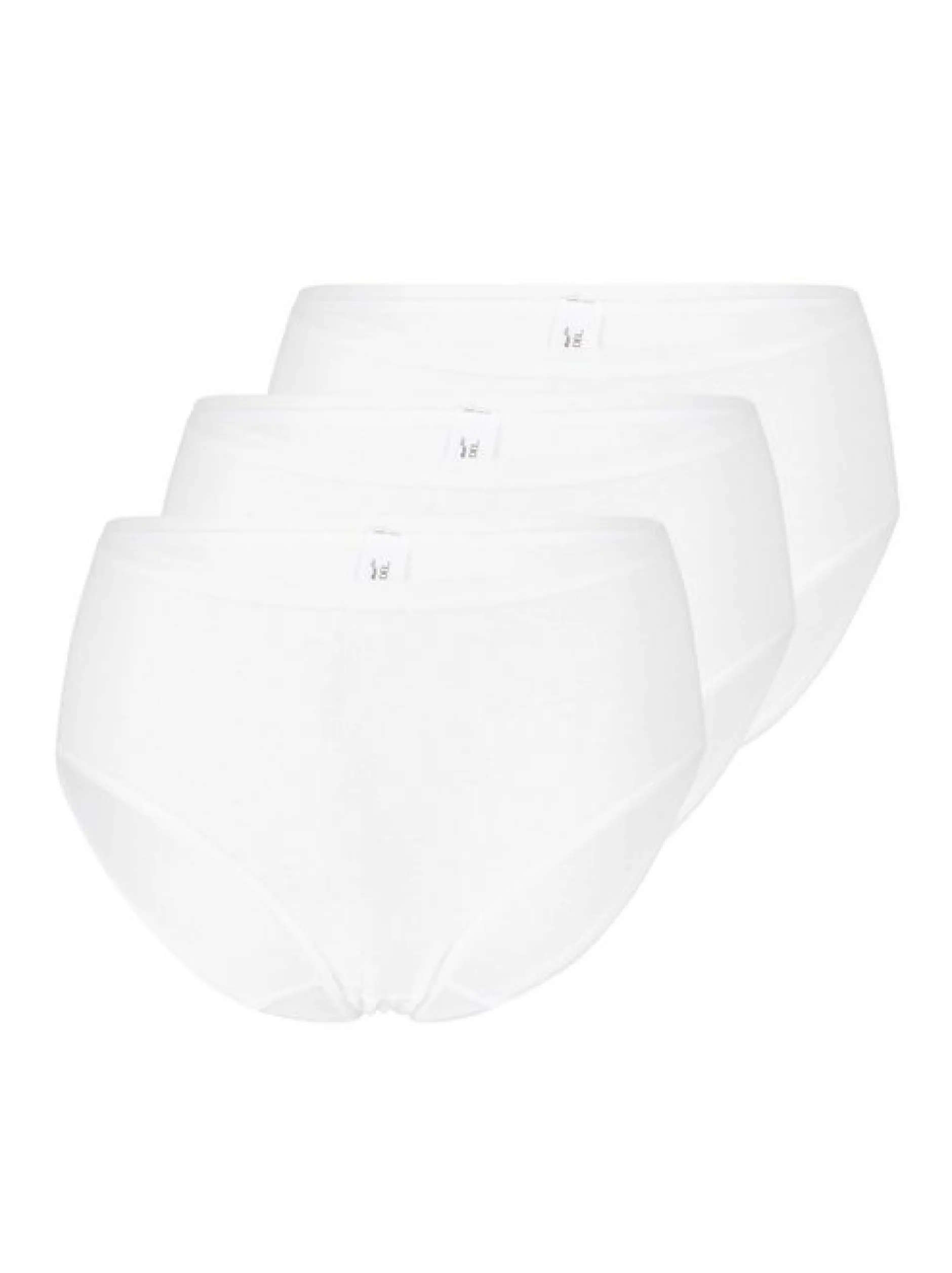 SPEIDEL Damen Midi Slip - 3er Pack bio.cotton Plus in weiß