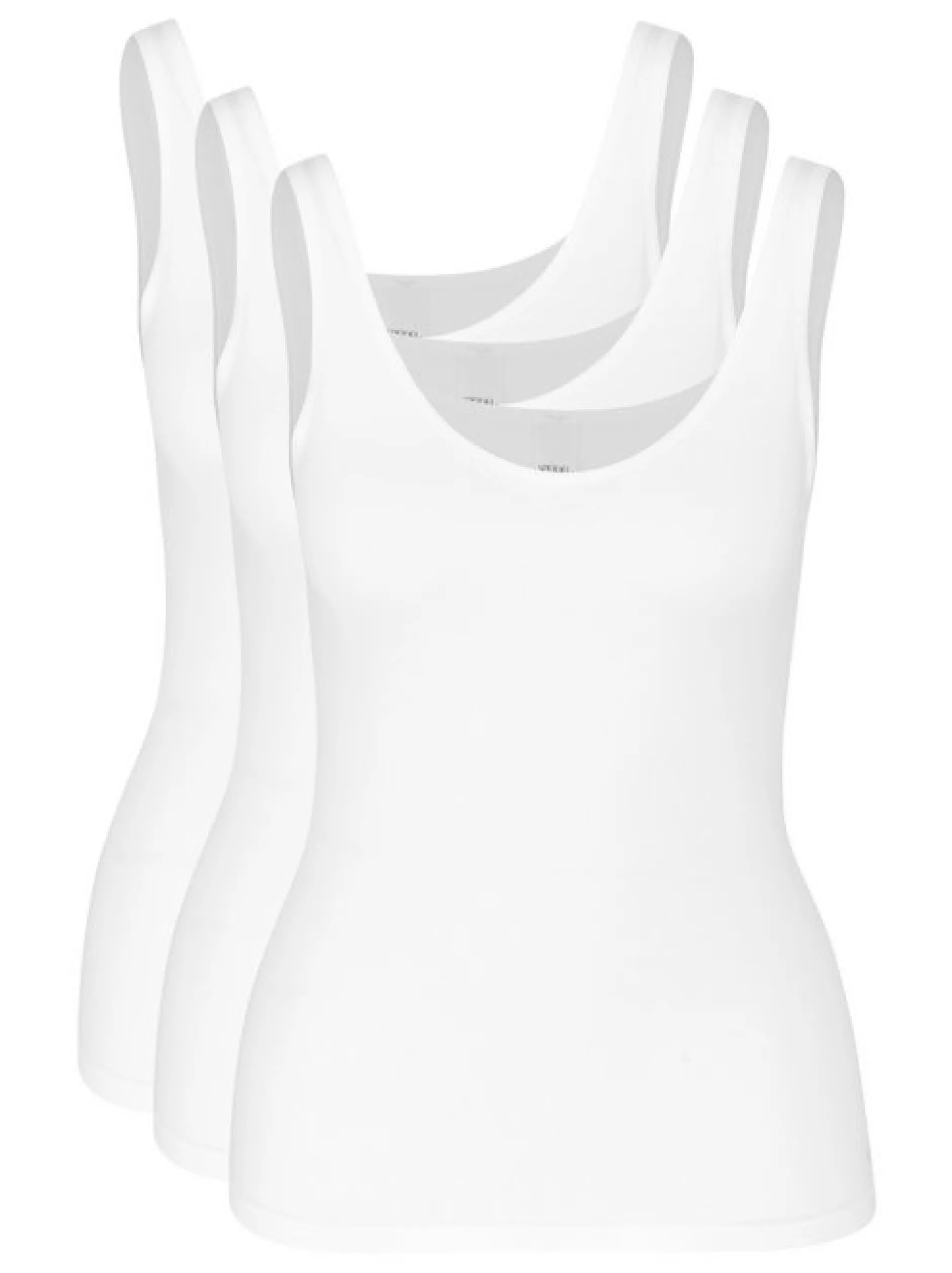 SPEIDEL Damen Unterhemd - 3er Pack Softfeeling in weiß