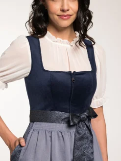 Spieth & Wenksy Damen Dirndl - Glada in blau