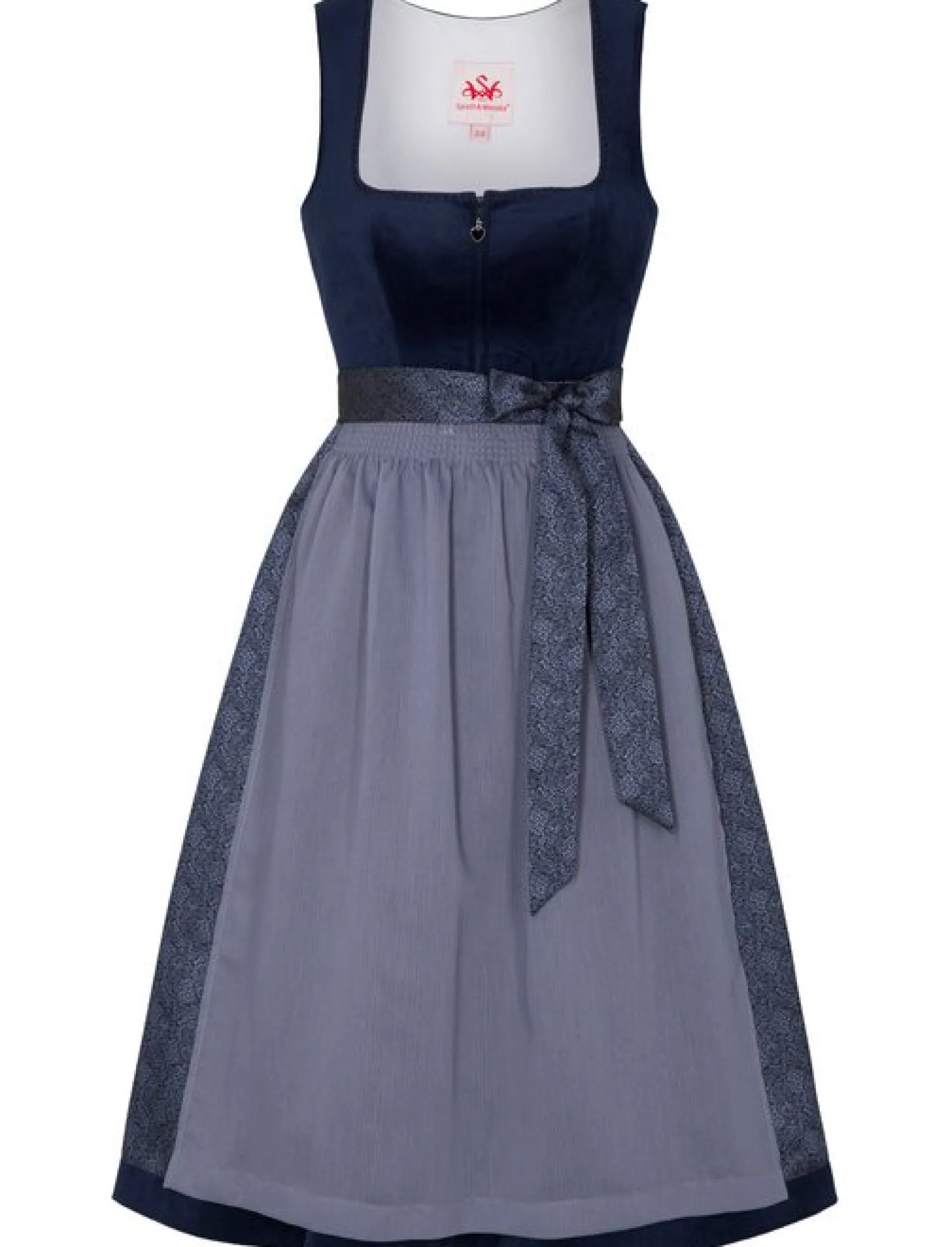 Spieth & Wenksy Damen Dirndl - Glada in blau