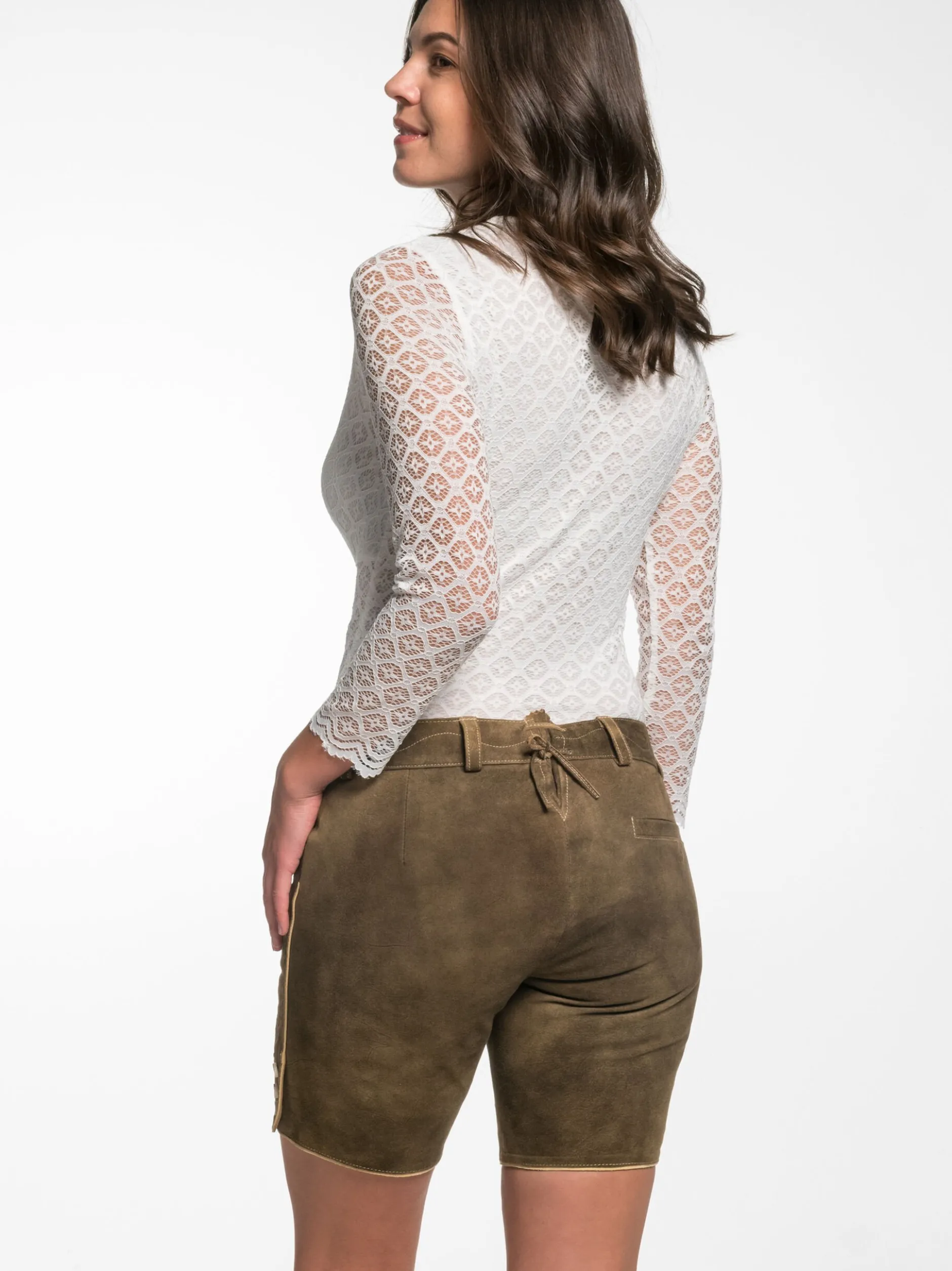 Spieth & Wenksy Damen Lederhosen - Bonita in braun
