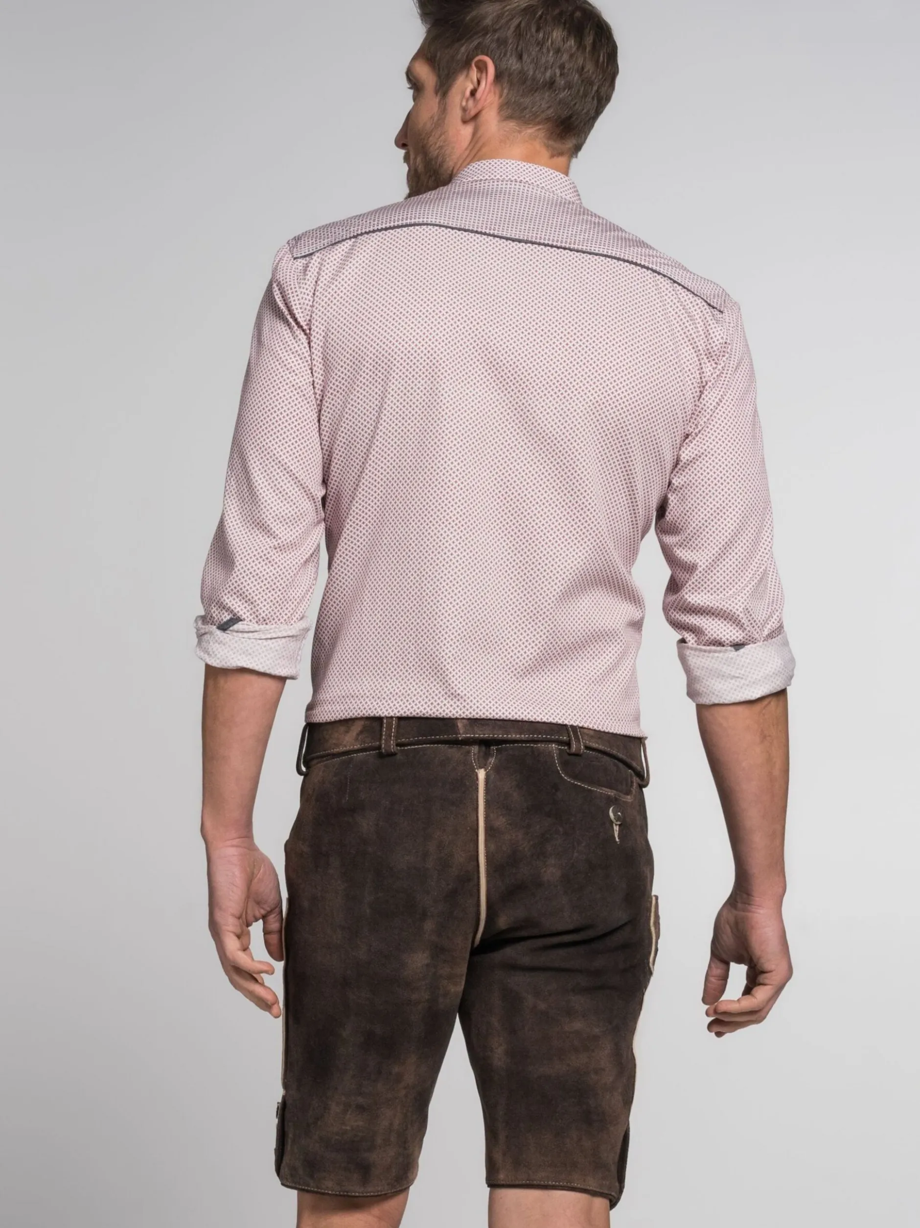 Spieth & Wenksy Herren Lederhose - Alex in braun