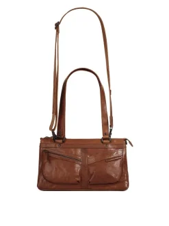 Spikes & Sparrow Damen Handtasche in cognac