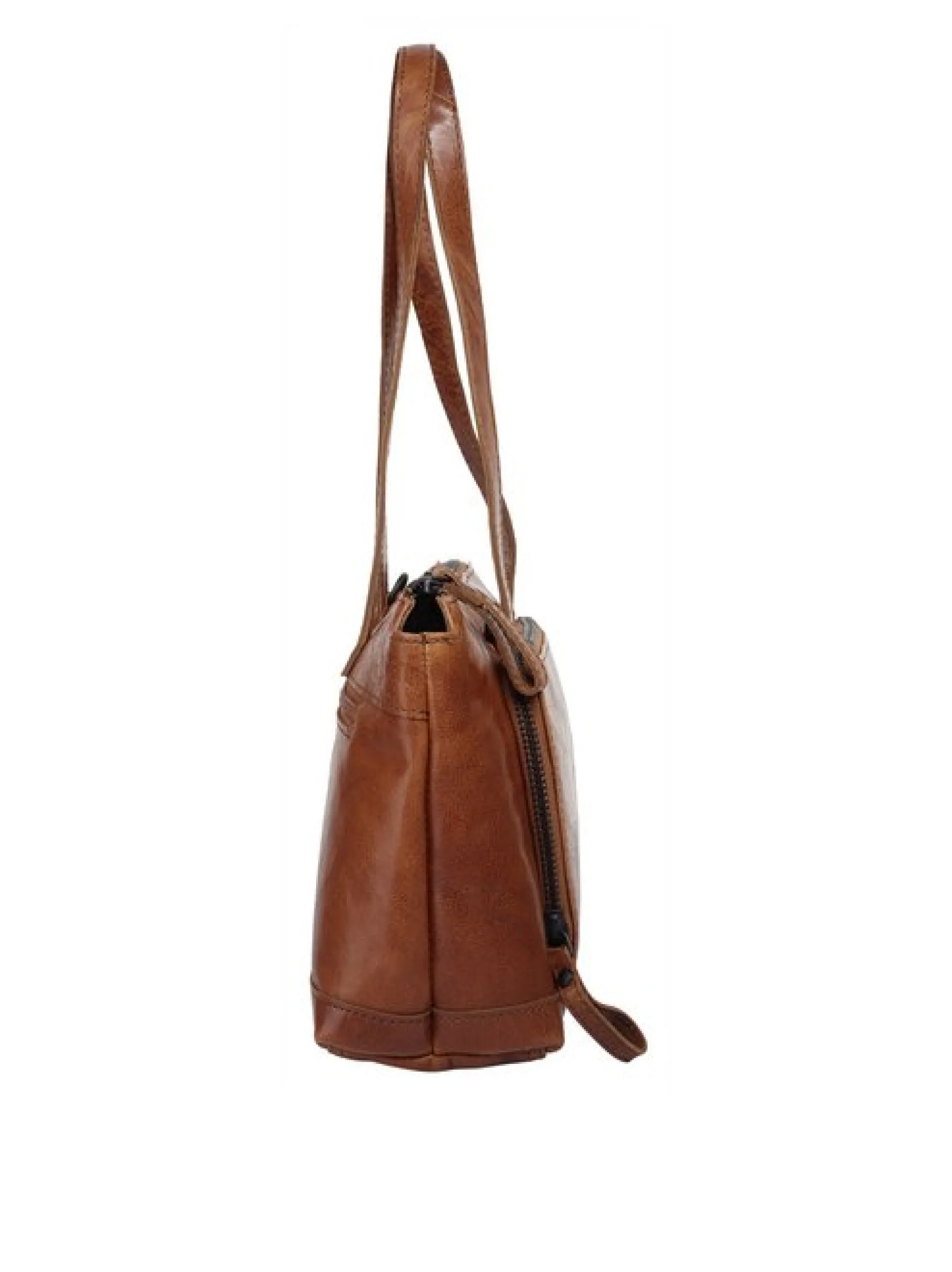 Spikes & Sparrow Damen Handtasche in cognac