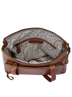 Spikes & Sparrow Damen Handtasche in cognac