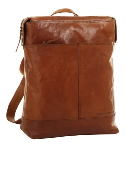 Spikes & Sparrow Damen Rucksack in cognac