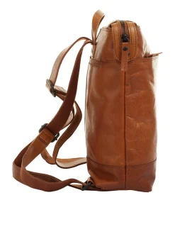 Spikes & Sparrow Damen Rucksack in cognac
