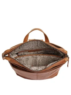 Spikes & Sparrow Damen Rucksack in cognac