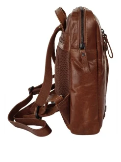 Spikes & Sparrow Damen Rucksack in cognac