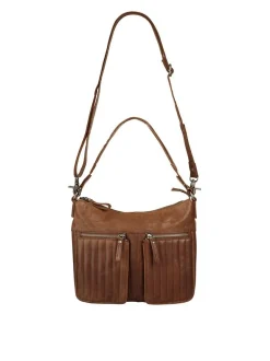 Spikes & Sparrow Damen Shopper in cognac