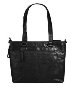 Spikes & Sparrow Damen Shopper in schwarz