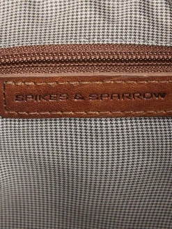 Spikes & Sparrow Damen Umhängetasche in cognac