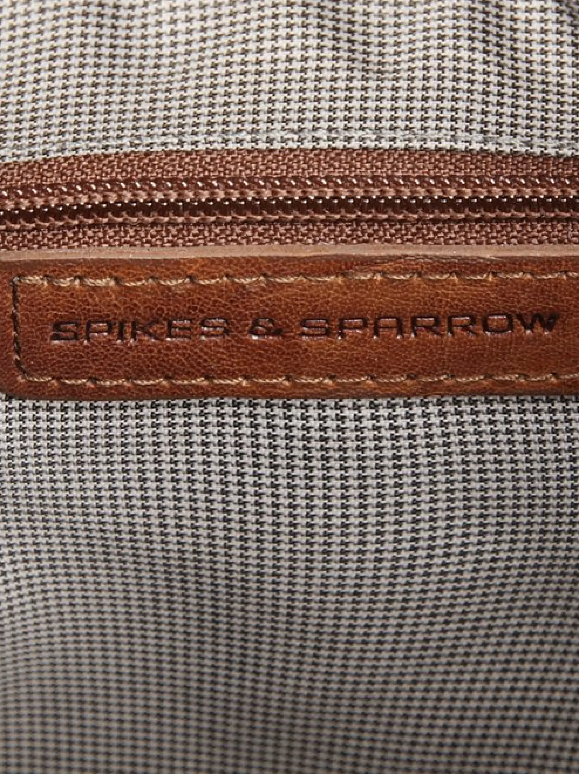Spikes & Sparrow Damen Umhängetasche in cognac