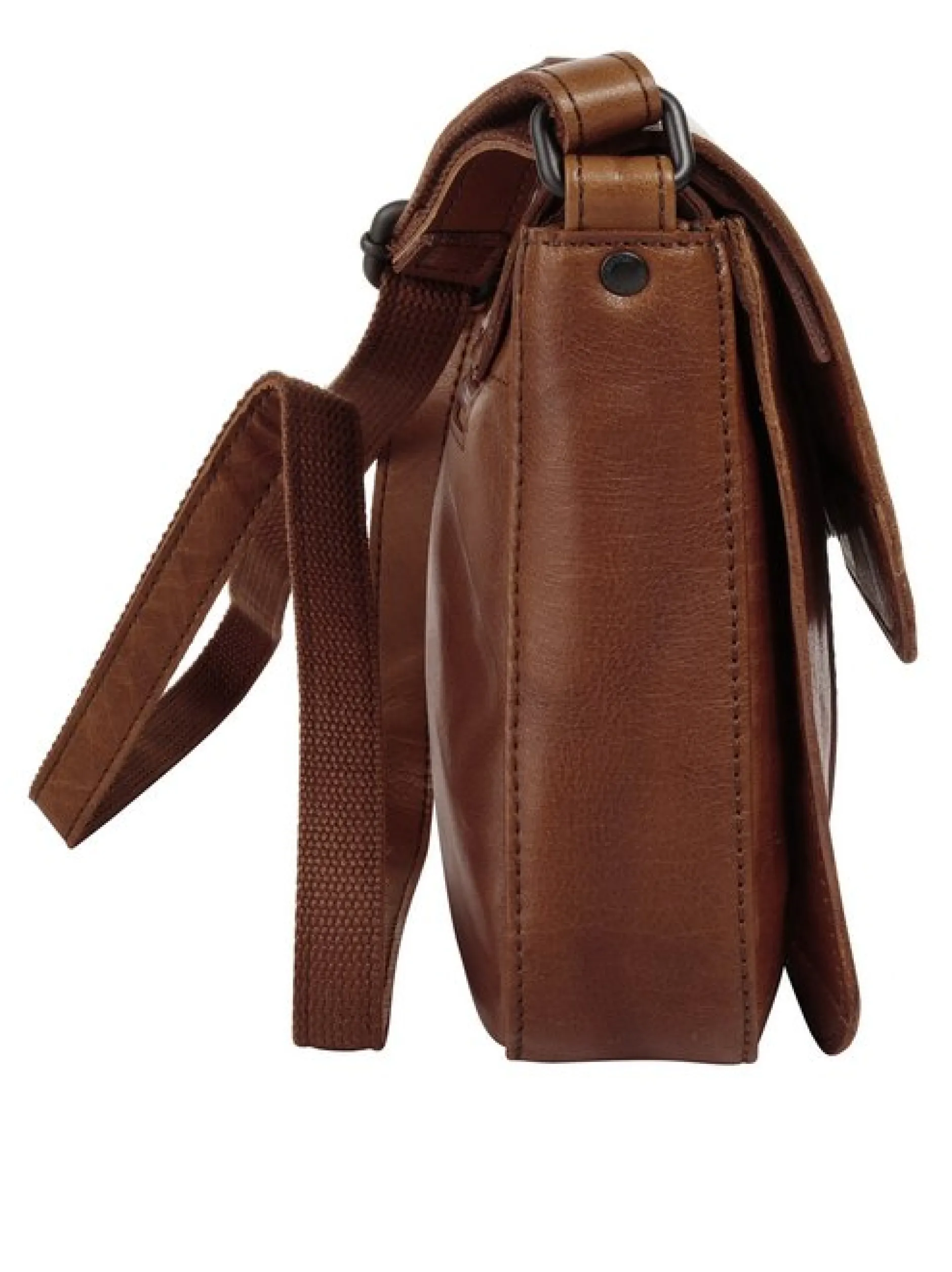 Spikes & Sparrow Damen Umhängetasche in cognac