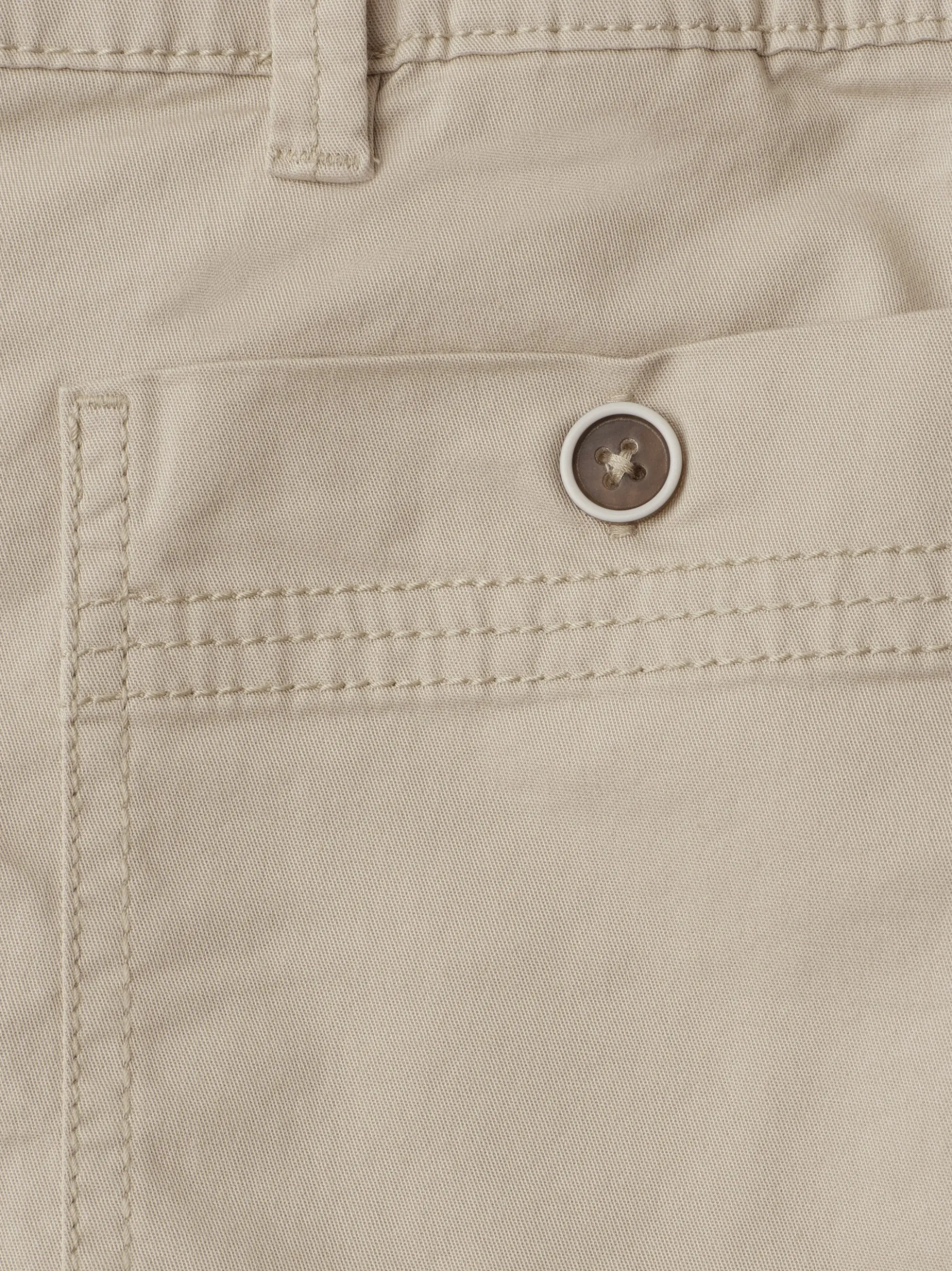 Street One Damen Bermuda in beige - Länge: mittel