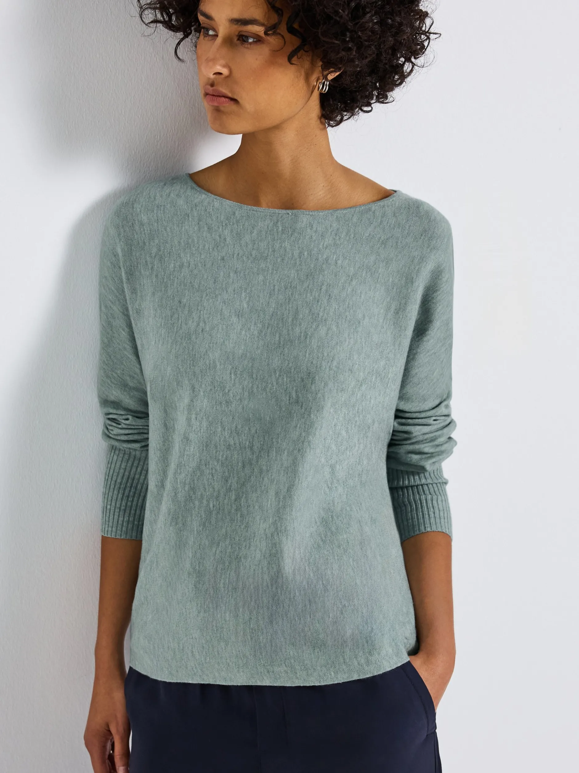 Street One Damen Feinstrickpullover in mint