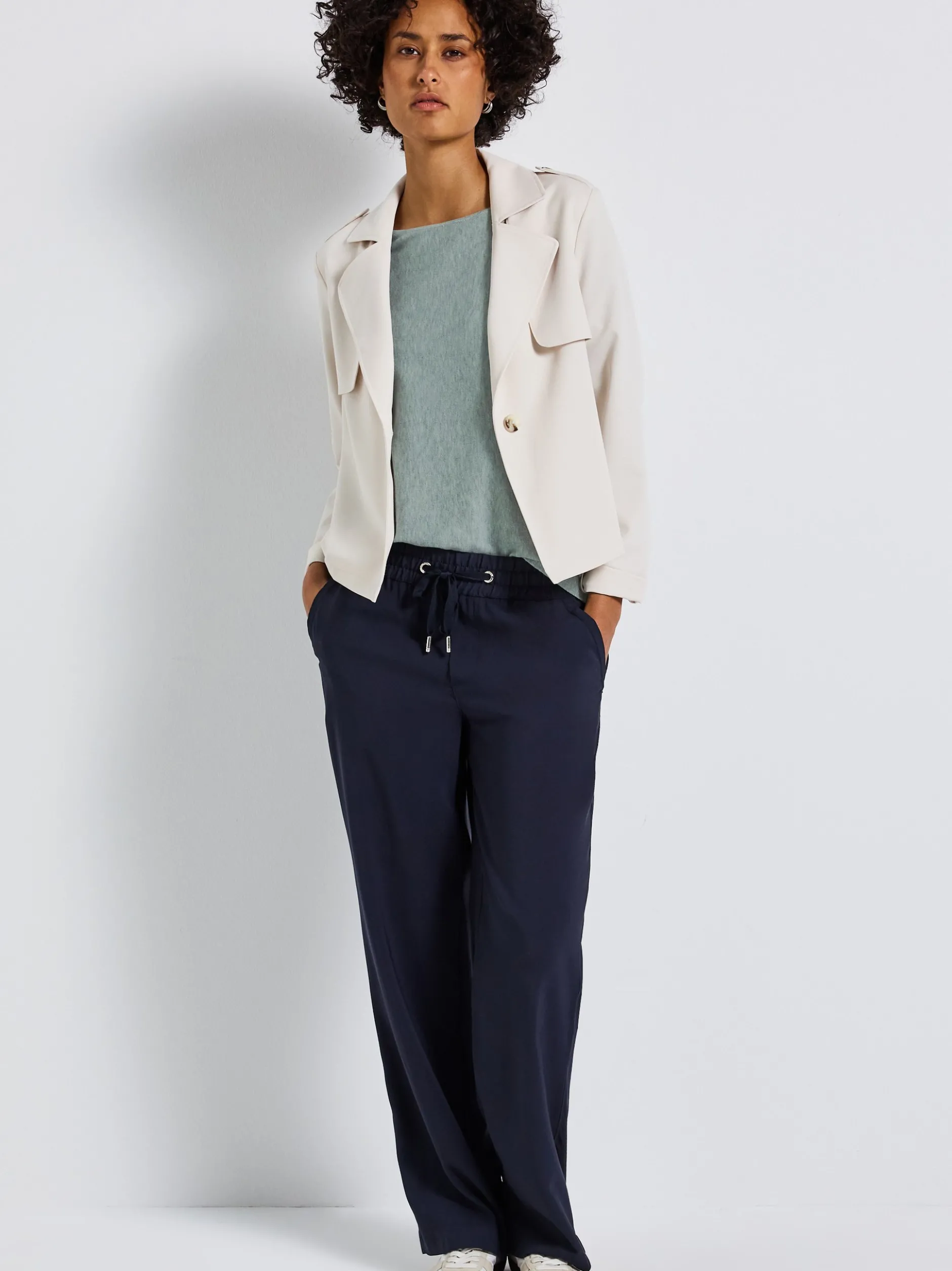 Street One Damen Feinstrickpullover in mint