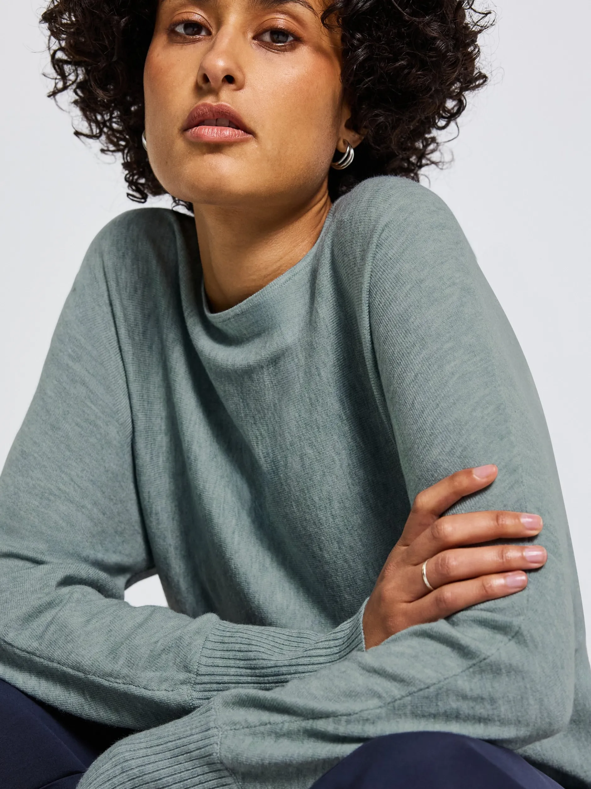 Street One Damen Feinstrickpullover in mint