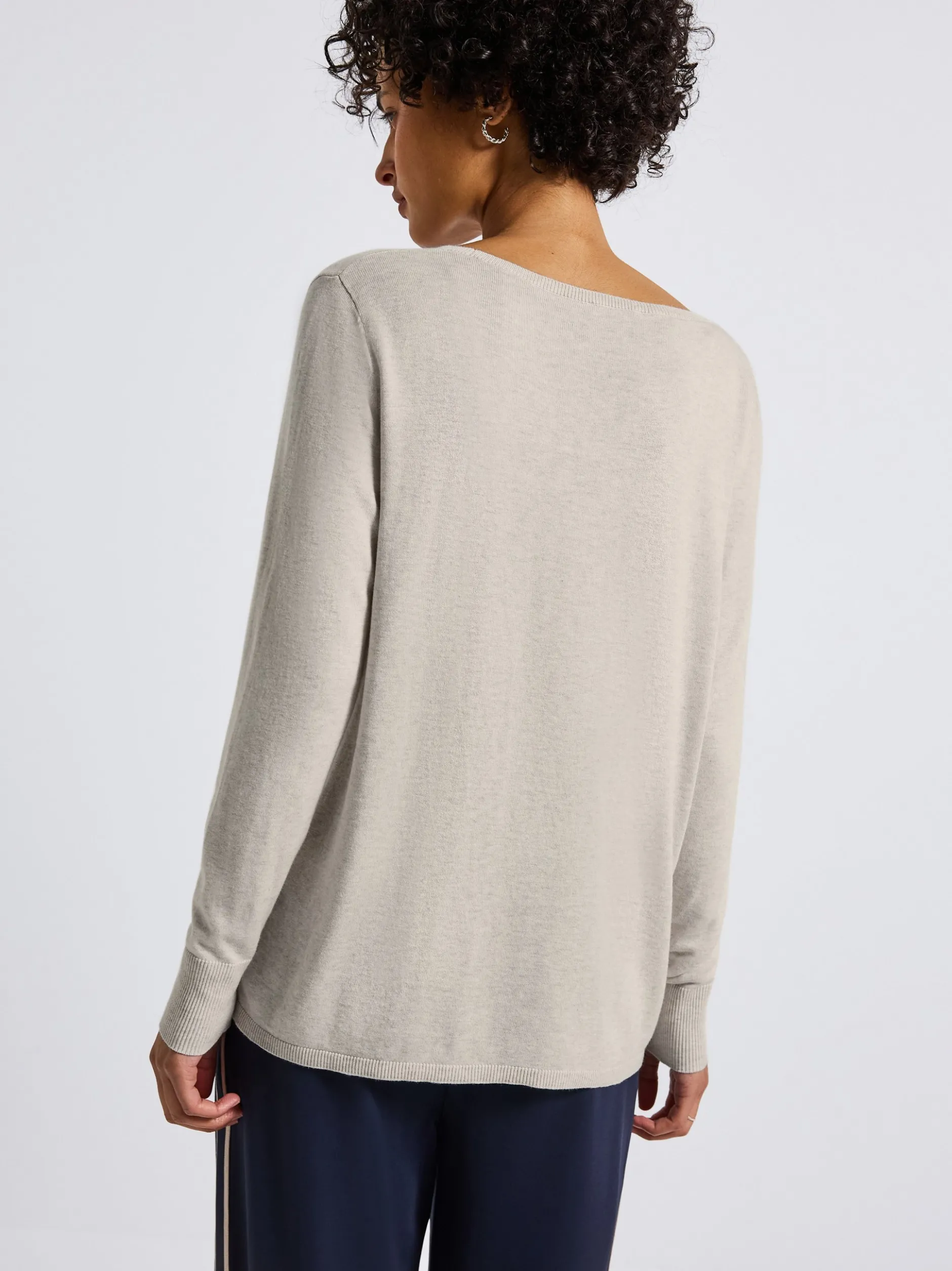 Street One Damen Strickpullover in beige