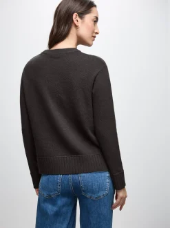 Street One Damen Strickpullover in schlamm
