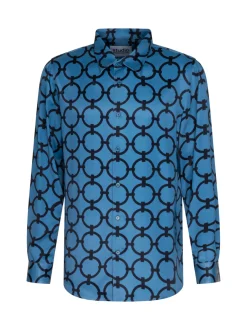 Studio Seidensticker Herren Casual Hemd - Unisex - Regular Fit in blau