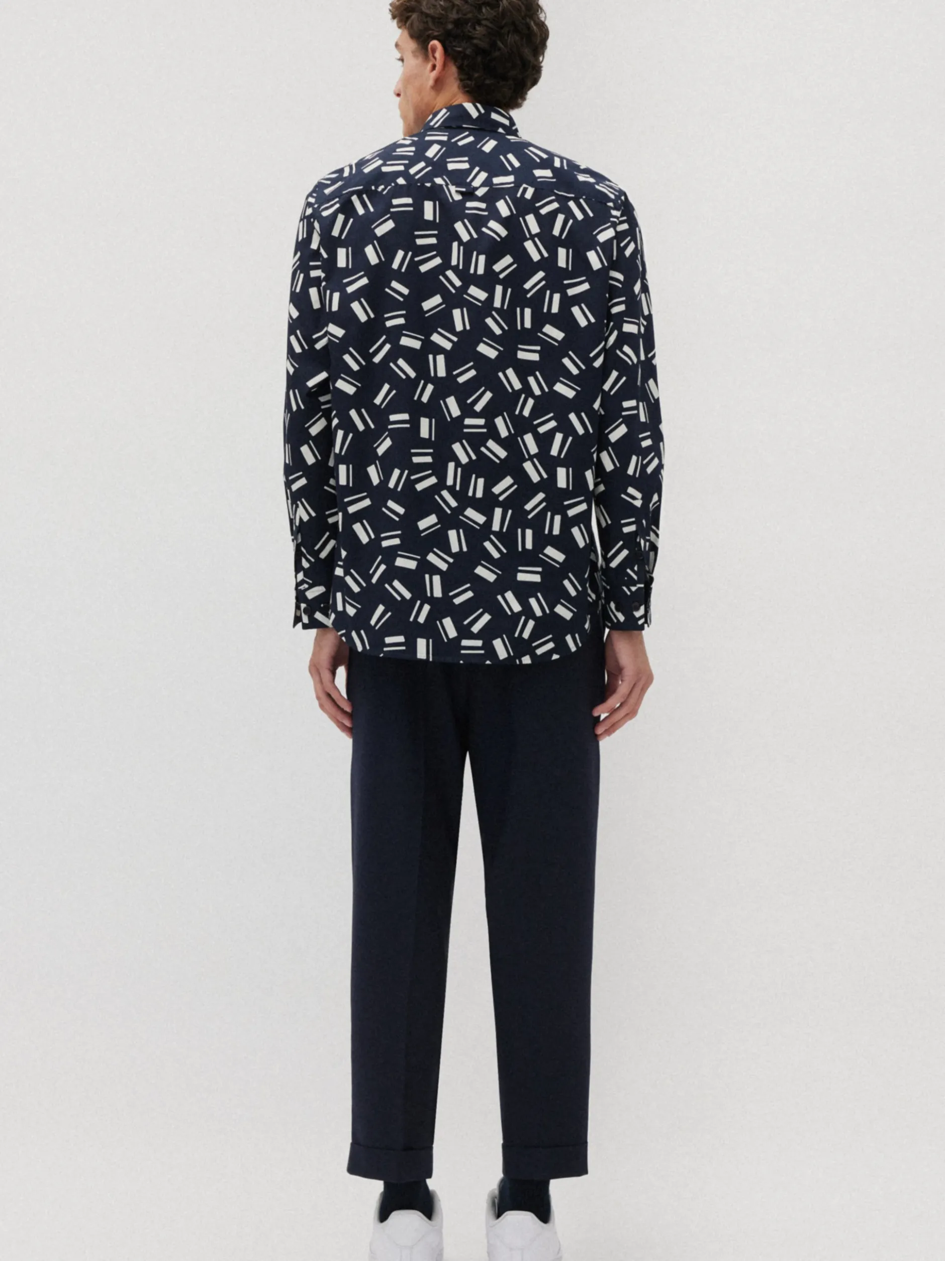 Studio Seidensticker Herren Casual Hemd - Unisex - Regular Fit in blau