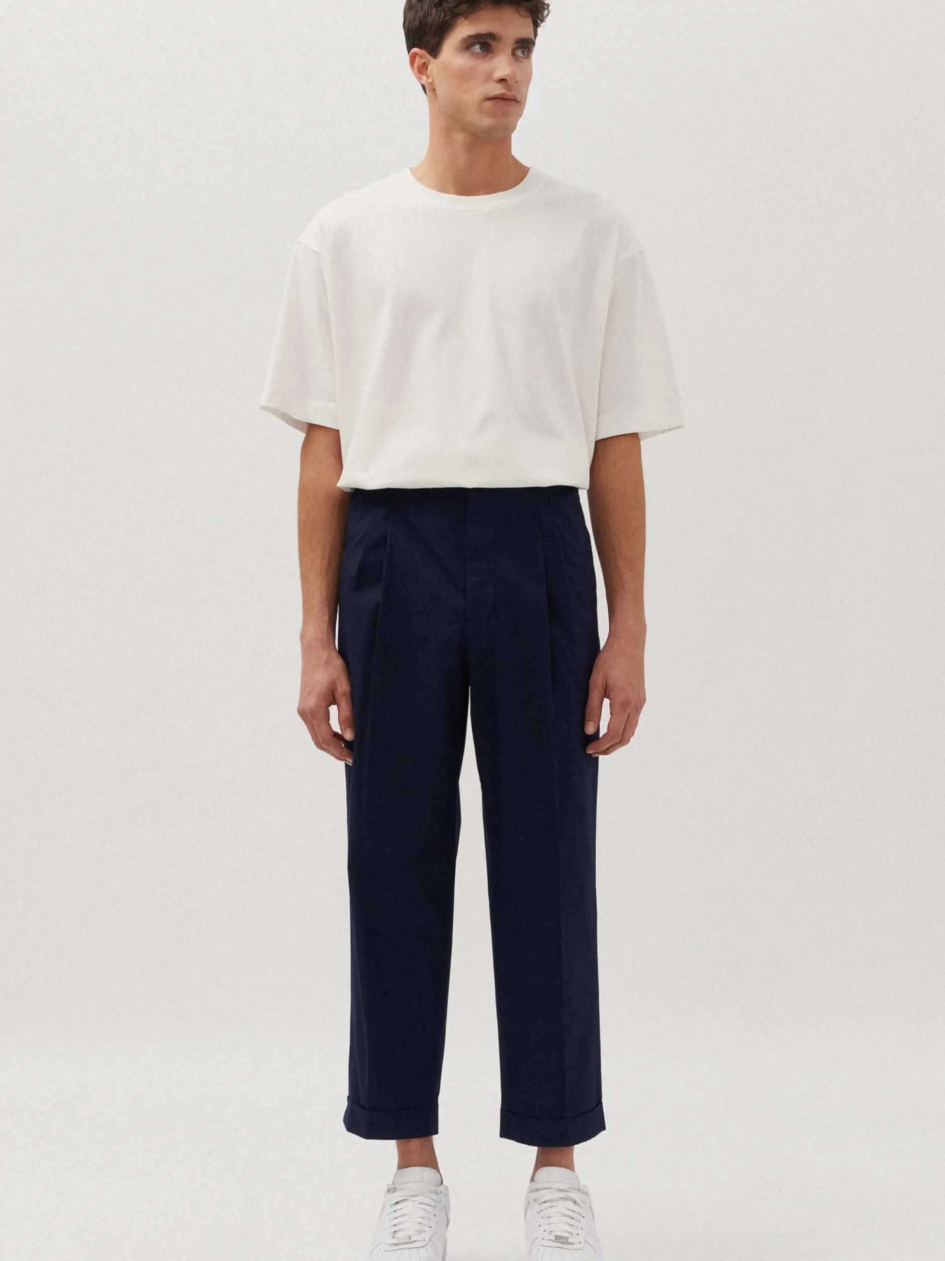 Studio Seidensticker Herren Chino - Unisex - Regular Fit in blau
