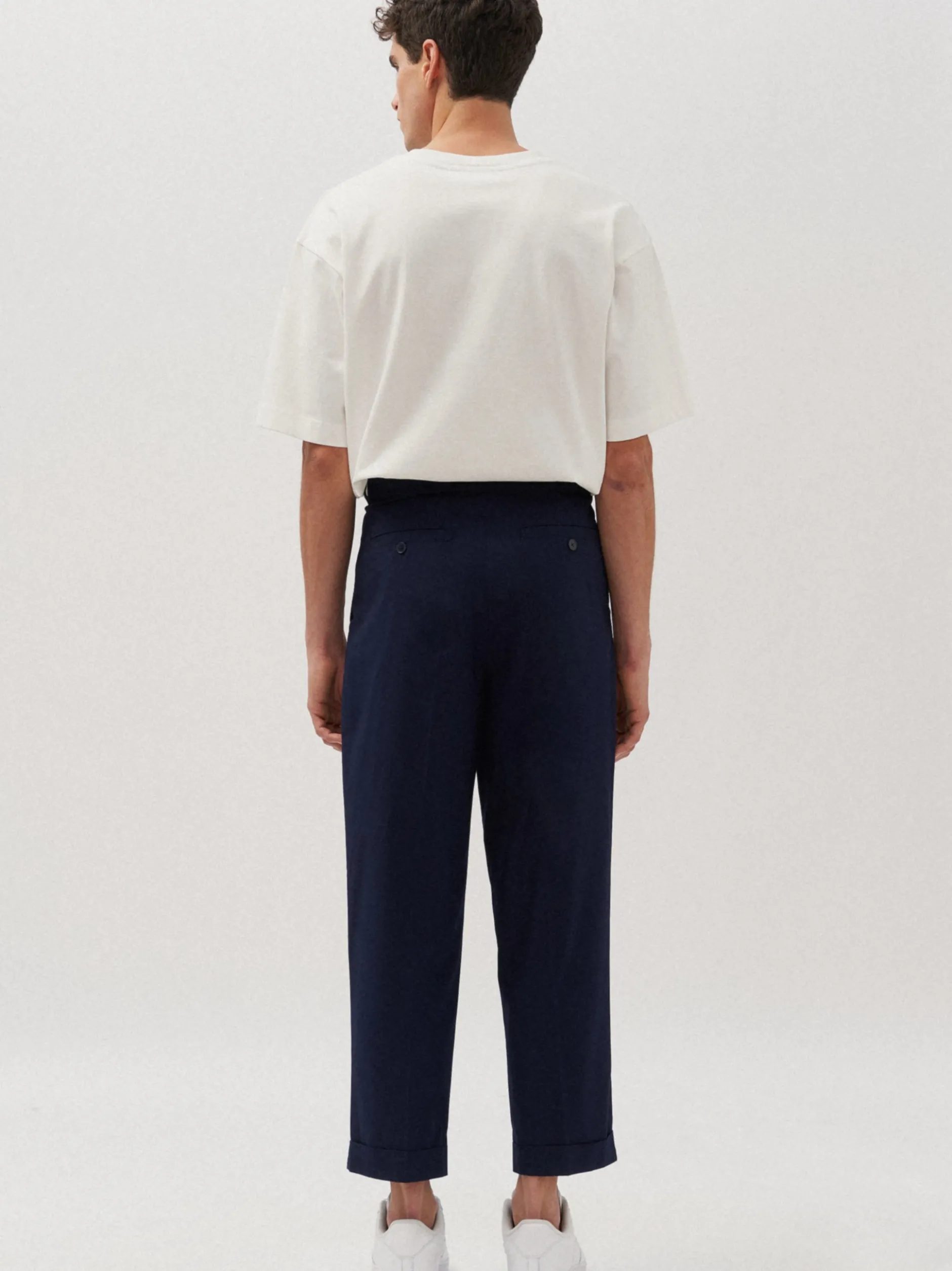 Studio Seidensticker Herren Chino - Unisex - Regular Fit in blau