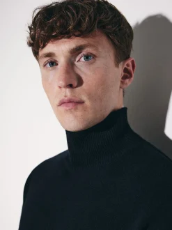 Studio Seidensticker Herren Pullover - Oversized Fit in schwarz