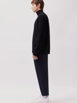 Studio Seidensticker Herren Pullover - Oversized Fit in schwarz