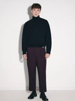 Studio Seidensticker Herren Pullover - Oversized Fit in schwarz