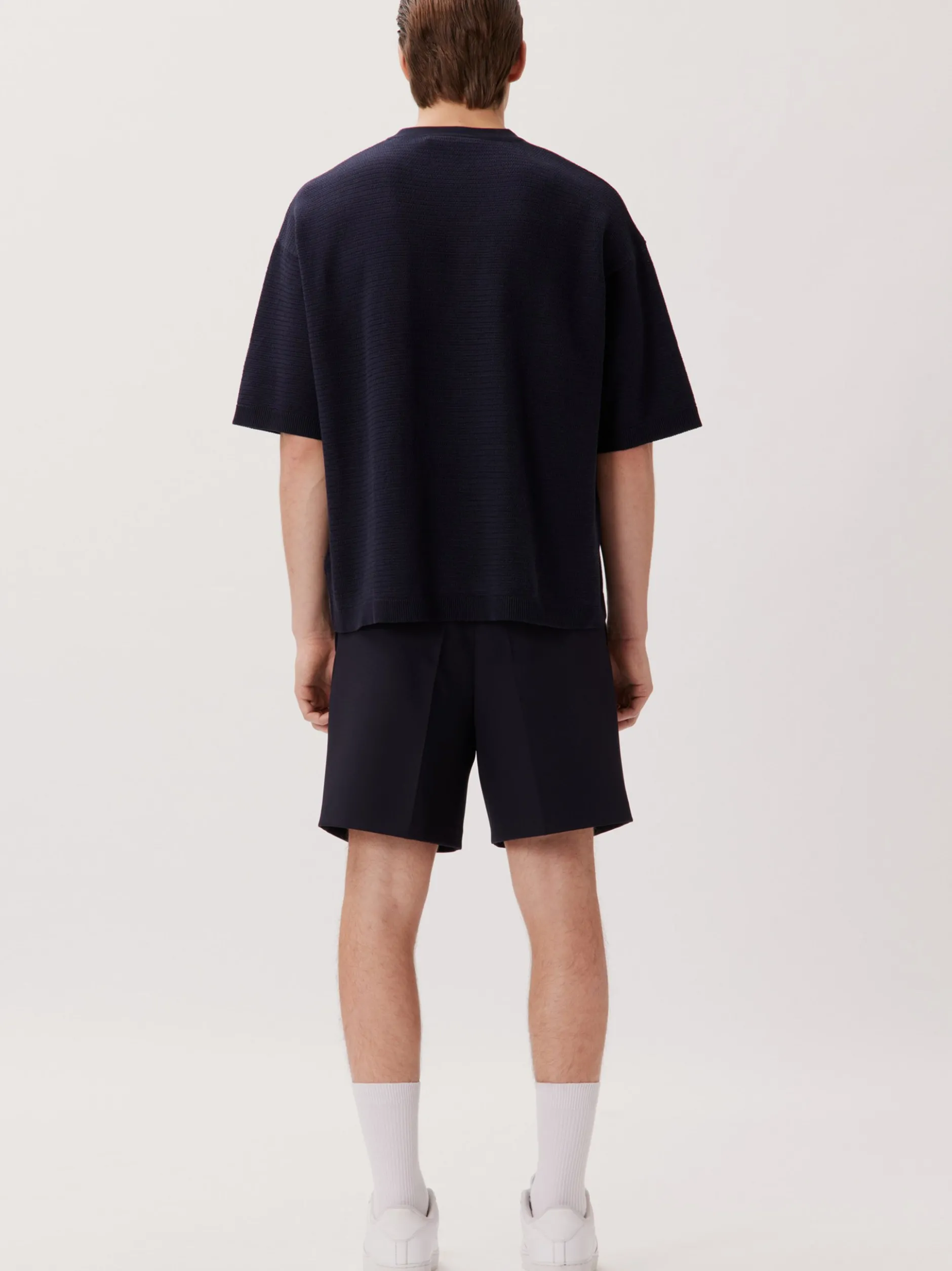 Studio Seidensticker Herren T-Shirt - Oversized Fit in blau