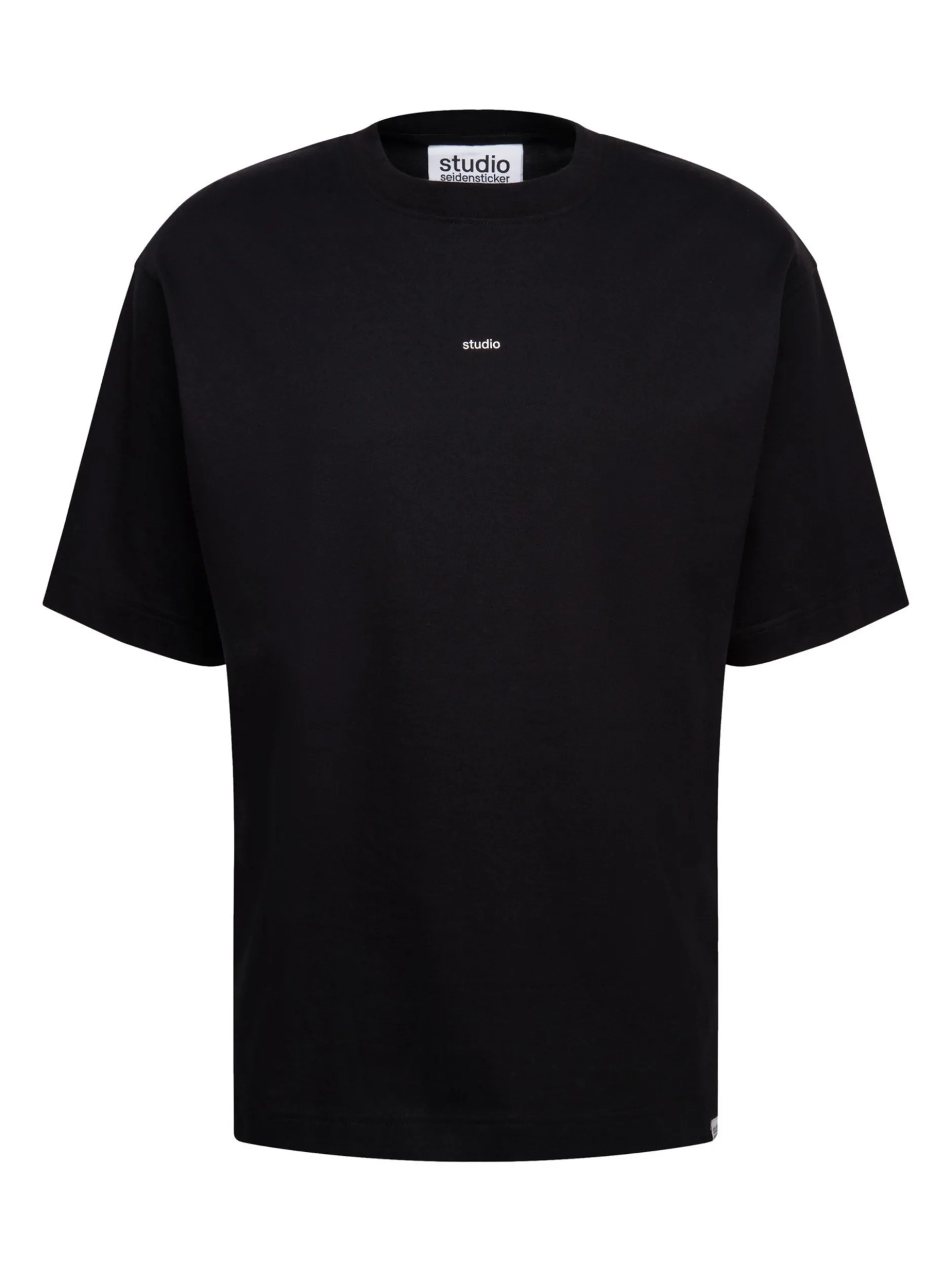 Studio Seidensticker Herren T-Shirt - Unisex - Oversized Fit in schwarz
