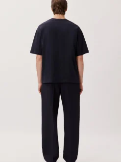 Studio Seidensticker Herren T-Shirt - Unisex - Oversized Fit in blau