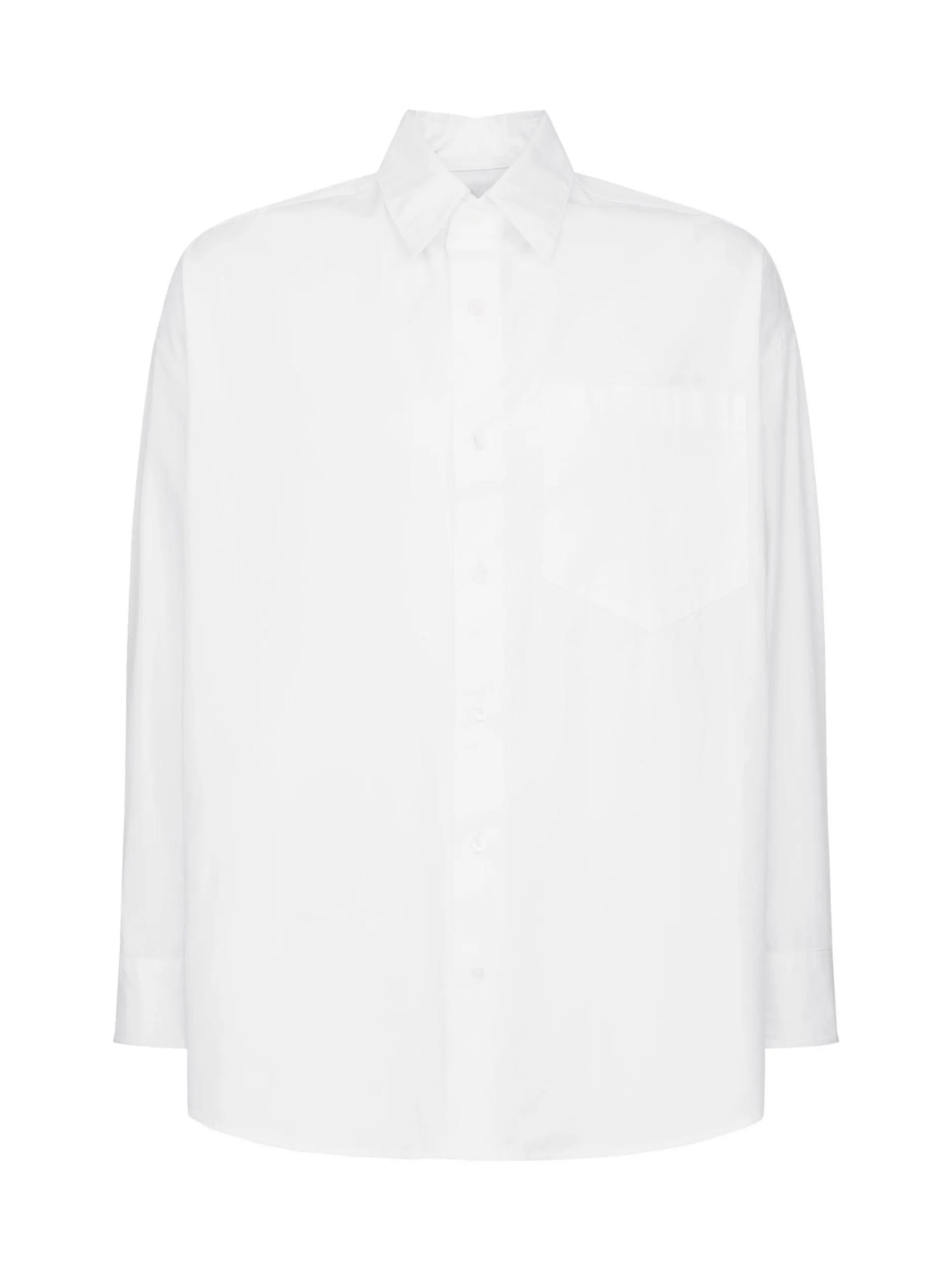Studio Seidensticker Herren Unisex Hemd - Oversized Fit in weiß