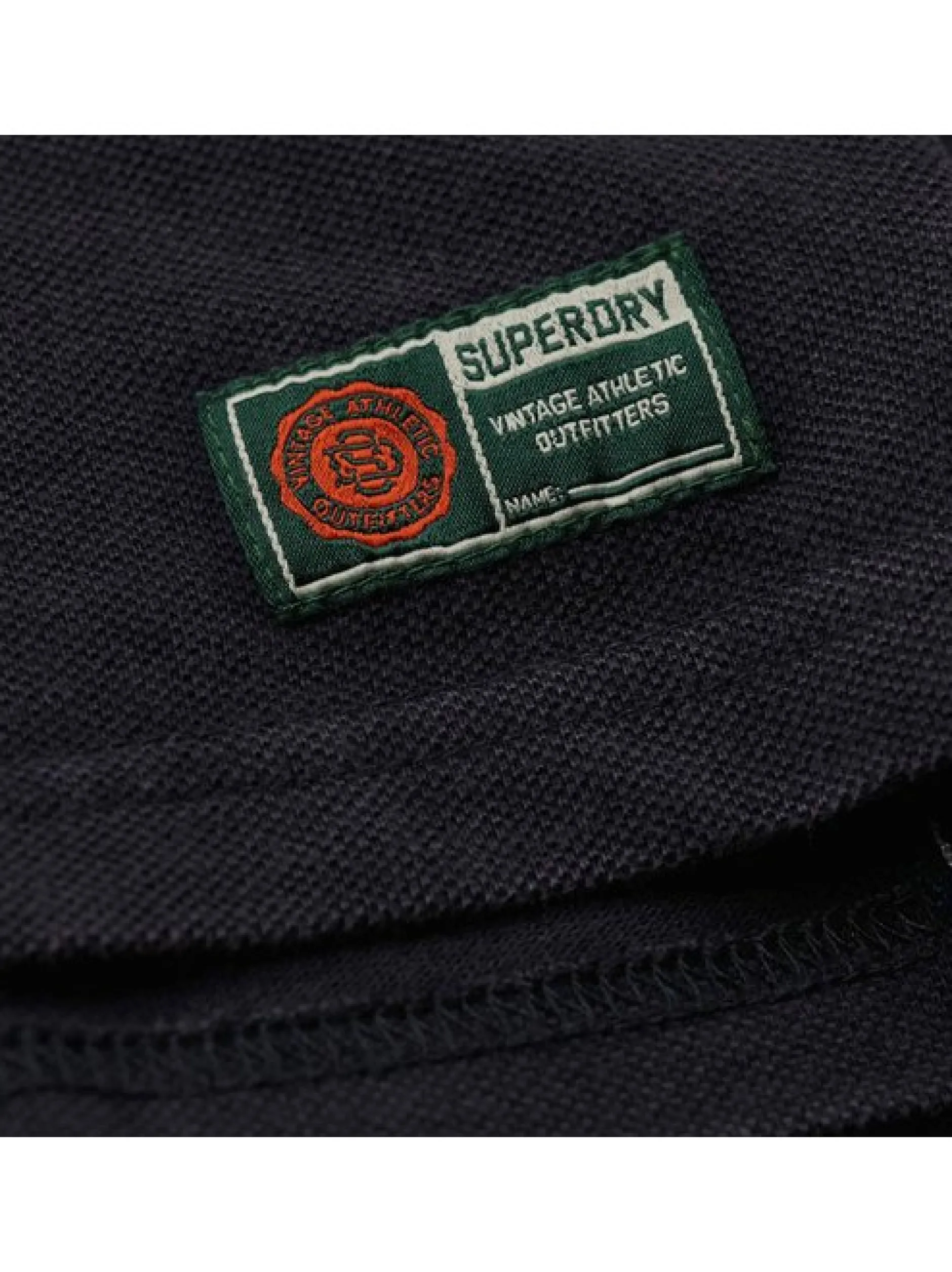 Superdry Herren Poloshirt in marine - Ärmel: kurzarm