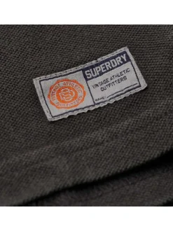 Superdry Herren Poloshirt in schwarz - Ärmel: kurzarm