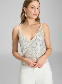Swing Damen Hose in weiß - Länge: lang