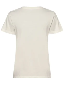 The Kooples Damen T-Shirt in ecru - Ausschnitt: Rundhals