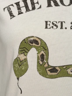 The Kooples Damen T-Shirt in ecru - Ausschnitt: Rundhals
