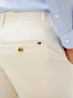 Tommy Hilfiger Tailored Herren Chino - Denton in ecru