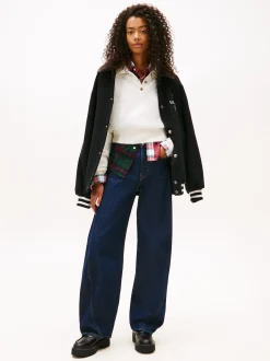 Tommy Jeans Damen Jeans - Ella Mid Barrel in rinsed
