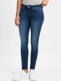 Tommy Jeans Damen Jeans - Sophie in blue stone
