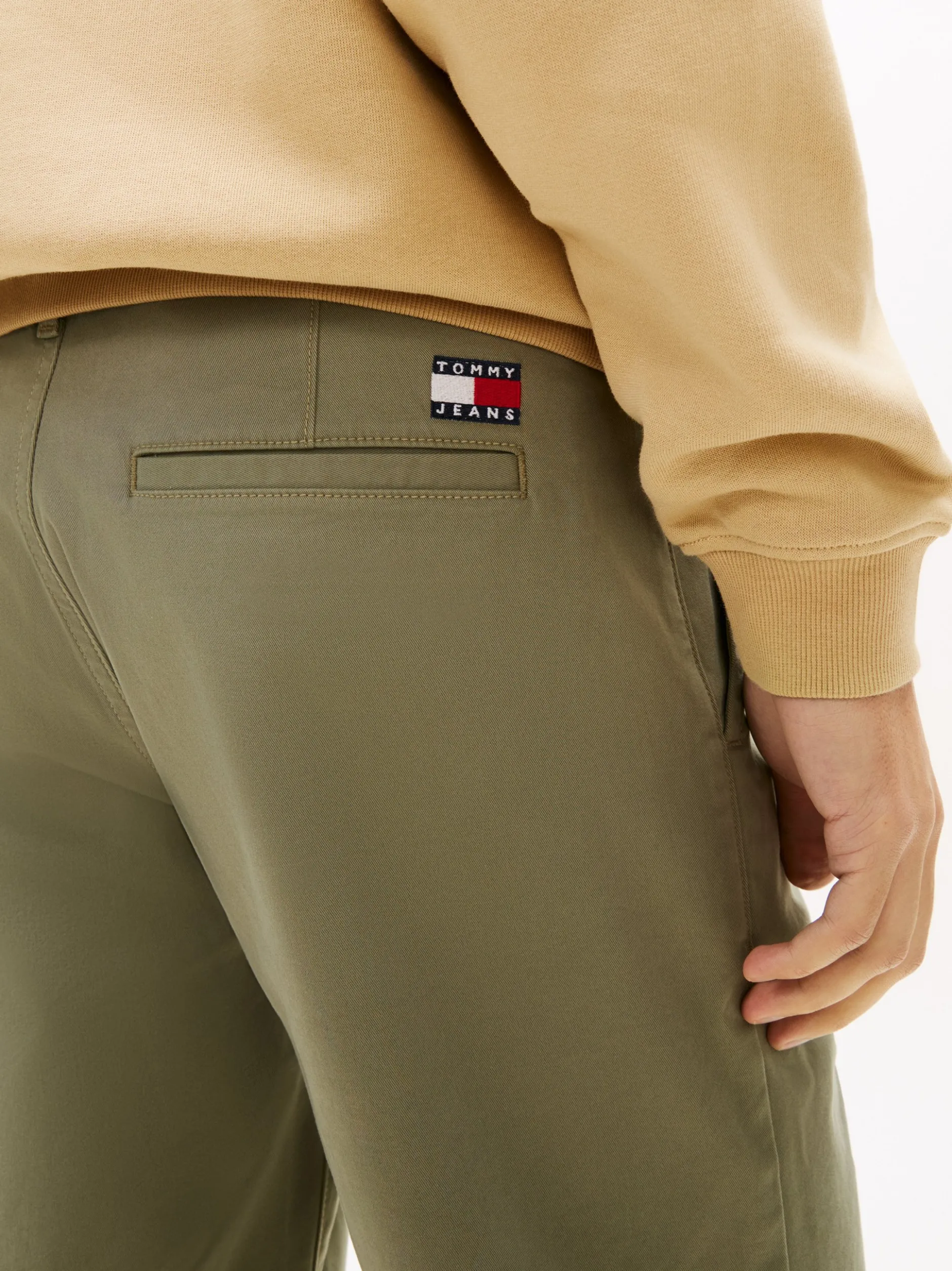Tommy Jeans Herren Bermuda - Scanton in schilf