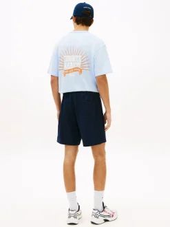 Tommy Jeans Herren Shorts in marine - Länge: kurz