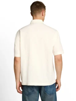 Tom Tailor Denim Herren Freizeithemd in vanille
