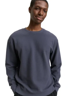 Tom Tailor Denim Herren Sweatshirt in blau