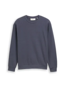 Tom Tailor Denim Herren Sweatshirt in blau