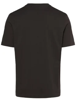 Tom Tailor Herren T-Shirt in anthrazit - Ärmel: kurzarm